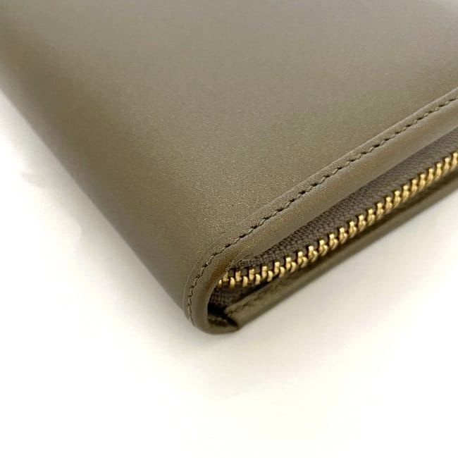 Loewe Round Zipper Long Wallet Brown