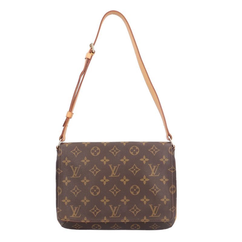 Louis Vuitton Musette Tango Short Monogram Shoulder Bag Monogram Canvas M51257