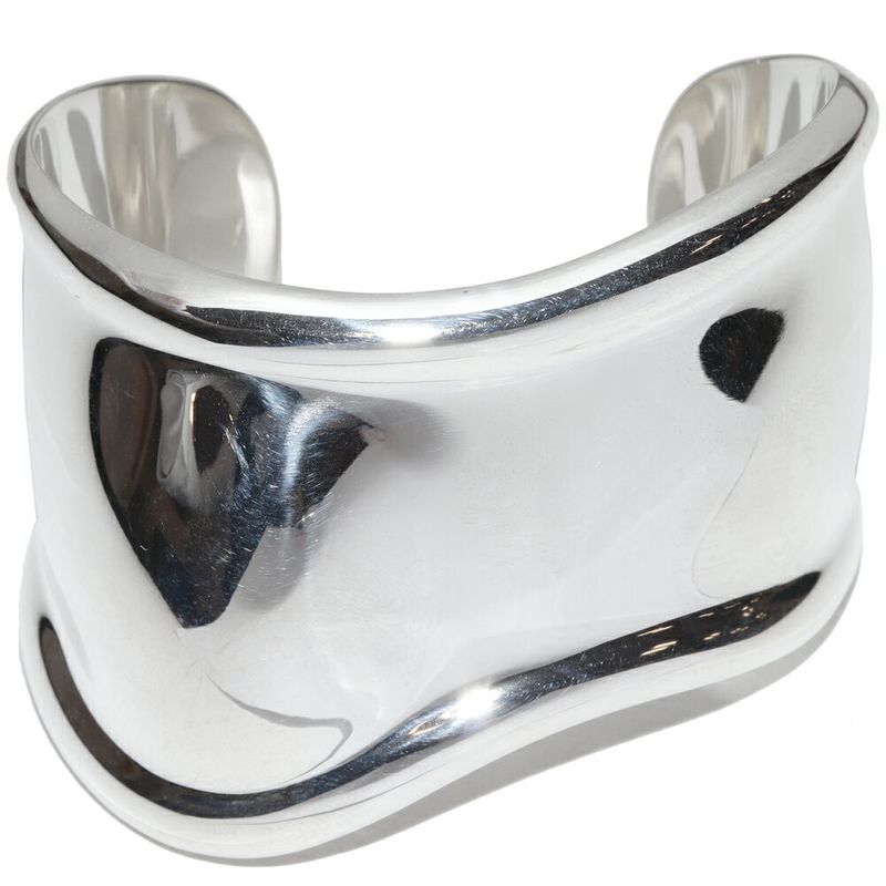 Tiffany & Co Bangle SV Elsa Peretti Small Bone Cuff Bangle Medium For Right Hand