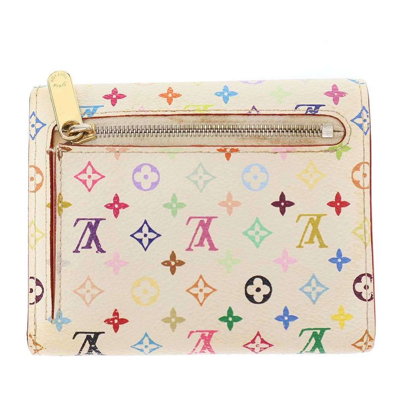 Louis Vuitton Multicolor Portefeuille Koala Fold Wallet Th0075 M58014 White