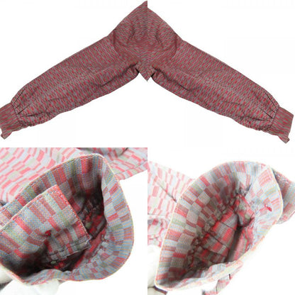 Christian Dior Blouse Long Sleeve Top M - Purple Gray Brown Multicolor Total