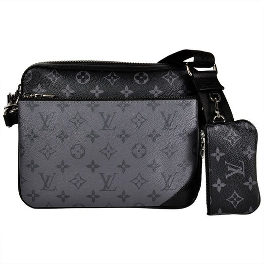 Louis Vuitton Trio Messenger Shoulder Bag M69443 Monogram Eclipse With Built-in