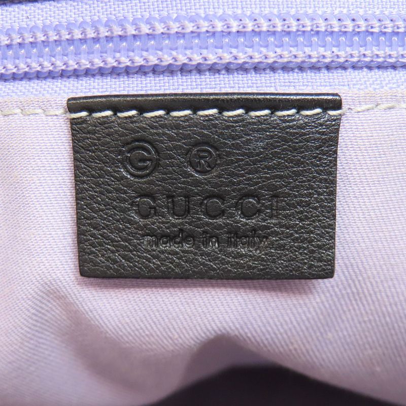 Gucci 257301 GG Signature Cima Outlet Shoulder Bag Leather Women