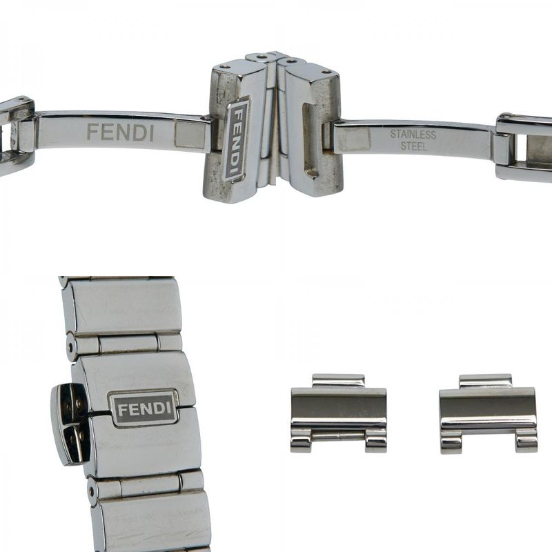 Fendi Quadro Mini 60500l Stainless Steel Ladies Fendi