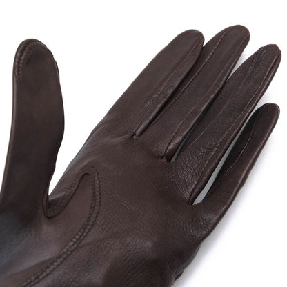Louis Vuitton Accessories Ladies Women Leather Genuine Leather Dark Brown Golf