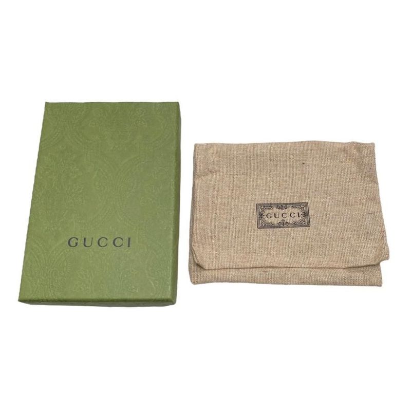 Gucci Bifold Wallet Bananya Collaboration 701009 Leather Pink Blue Yellow Gucci