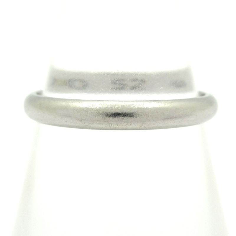 Cartier Ring 52 - Pt950 With Engraved Initials