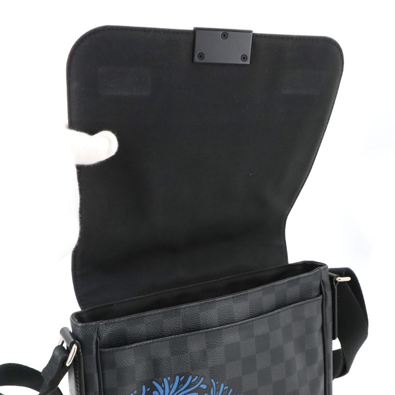 Louis Vuitton Damier Graphite Christopher Nemeth District PM Shoulder Bag