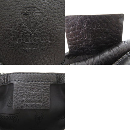 Gucci GG Logo Fringe Bamboo One Shoulder Bag Horsebit Hobo Bag Nylon Leather