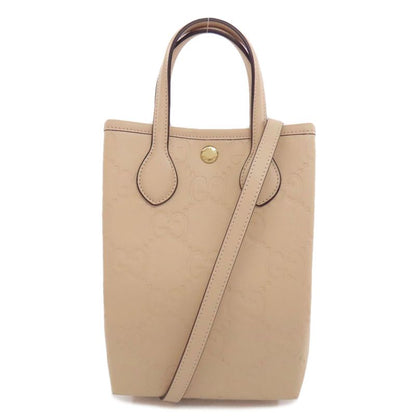 Gucci 790133 GG Super Mini Bag Handbag PVC Ladies