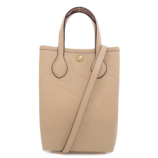 Gucci 790133 GG Super Mini Bag Handbag PVC Ladies