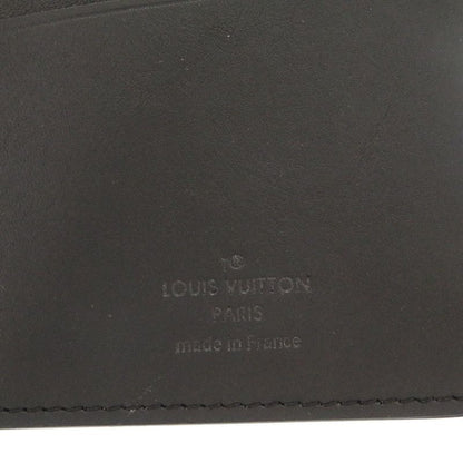 Louis Vuitton Portefeuille Brazza Monogram Shadow M62900 IC Chip Noir Black