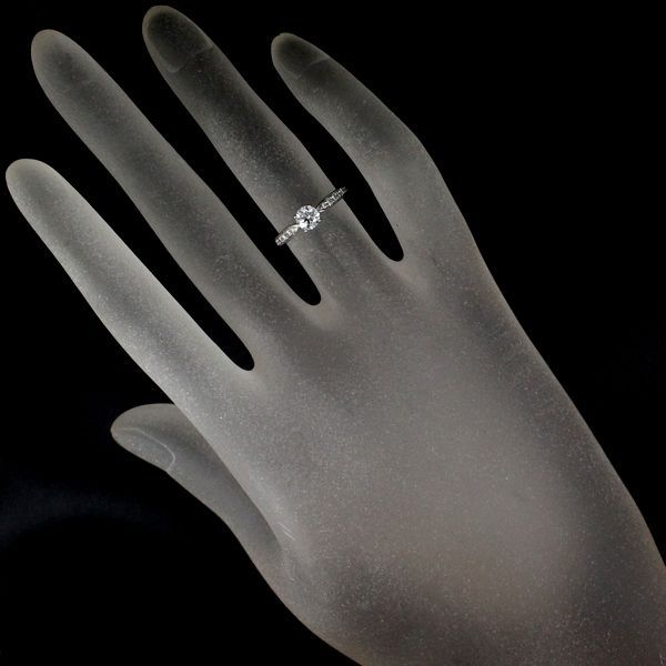 Tiffany & Co Harmony 032ct I-vvs2-3ex Diamond Ring Pt950