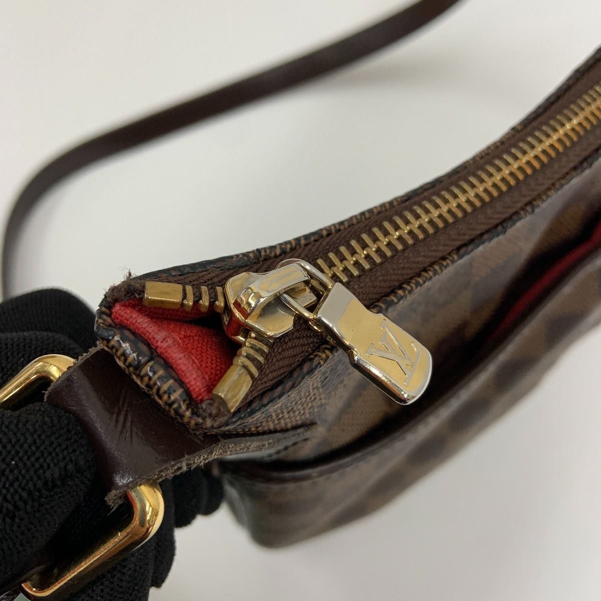 Louis Vuitton Damier Bloomsbury PM Shoulder Bag N42251 Brown