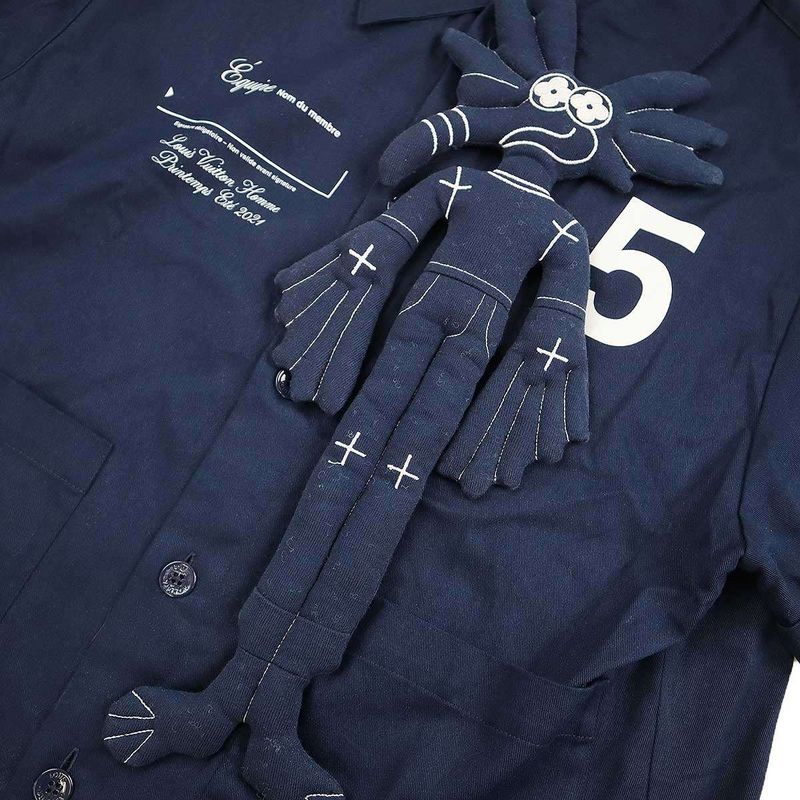 Louis Vuitton 21ss the Adventures of Friend Zoom and Friends Short Sleeve Shirt