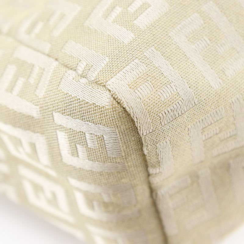 Fendi Zucca Canvas Beige Ladies Handbag