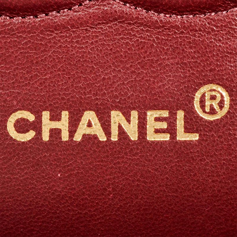 Chanel Matelasse 25 Chain Shoulder Bag Lambskin A01112 Black Gold Hardware 7