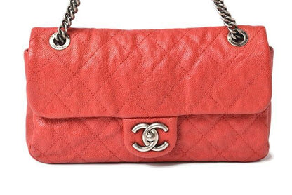 Chanel Chain Shoulder Bag Chanel Bag Caviar Skin Matelasse Quilted Stitching