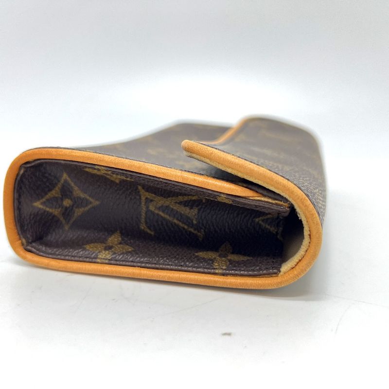 Louis Vuitton Pochette Florentine M51855 Monogram Canvas Brown