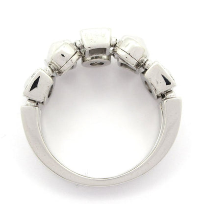 Bvlgari Ring Lucia 18K White Gold X Diamond 20P Diamond