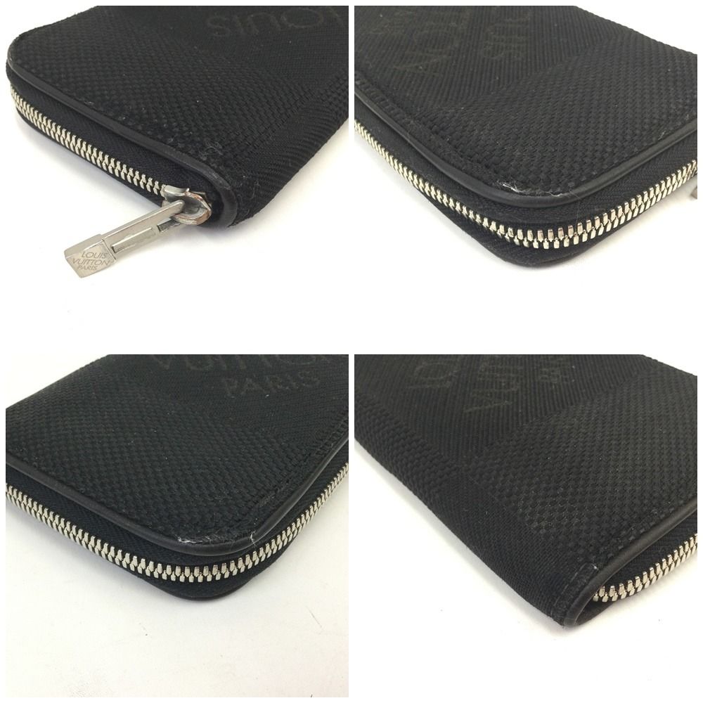 Louis Vuitton Damier Geant Portefeuille Longippe Round Zipper Long Wallet