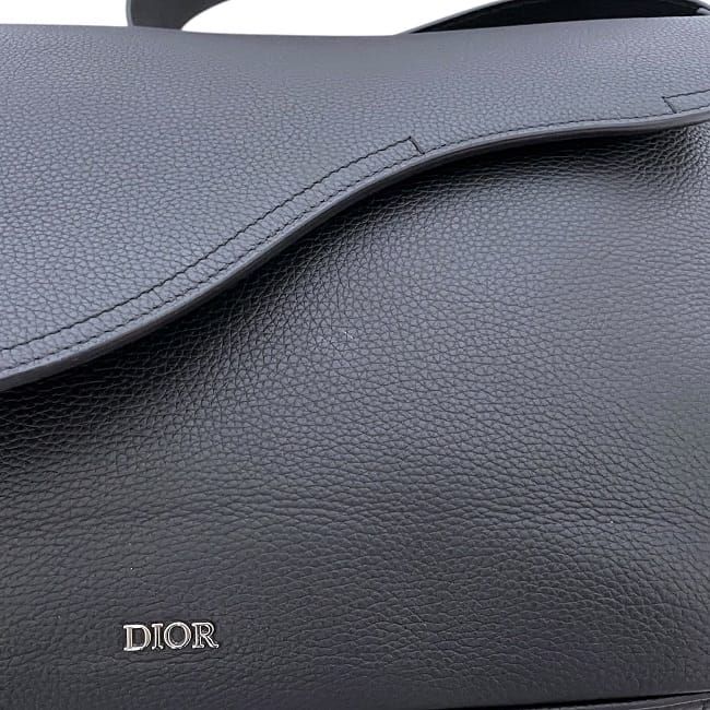 Christian Dior Messenger Bag Black Homme Saddle