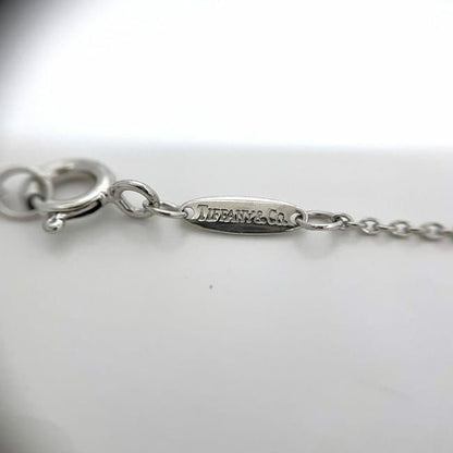 Tiffany & Co Open Heart Necklace Ec22784 Silver