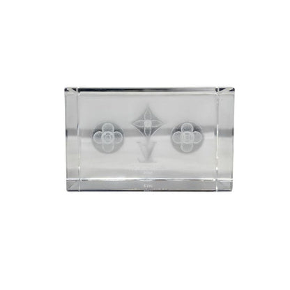 Em0826 Louis Vuitton Crystal Paperweight