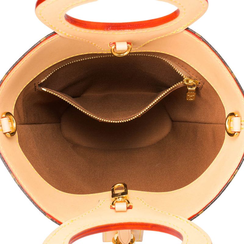 Louis Vuitton Shoulder Bag Rivage BB Brown