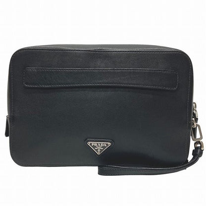 Prada Vr0052 Travel Pouch Bag Second Bag Clutch Bag Men's