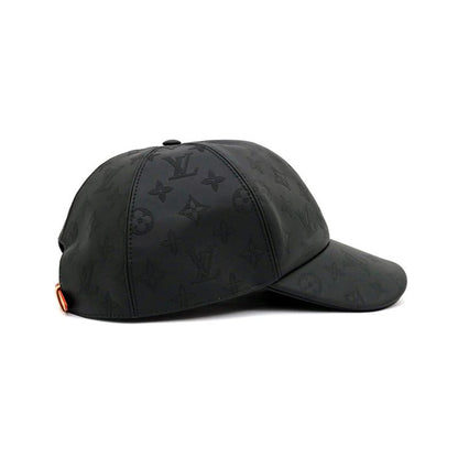 Louis Vuitton Cap Monogram Shadow-m76985 Black Silver-hardware Hat