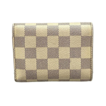Louis Vuitton Damier Portefeuille Victorine N64022 Threefold Wallet With