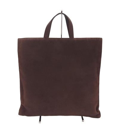 Loewe Tote Bag Anagram Pattern Dark Brown