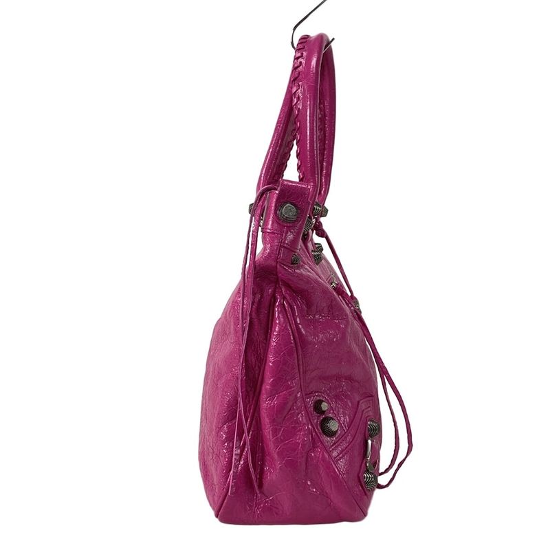 Balenciaga Handbag Neo Kagol 792896 Pink Leather