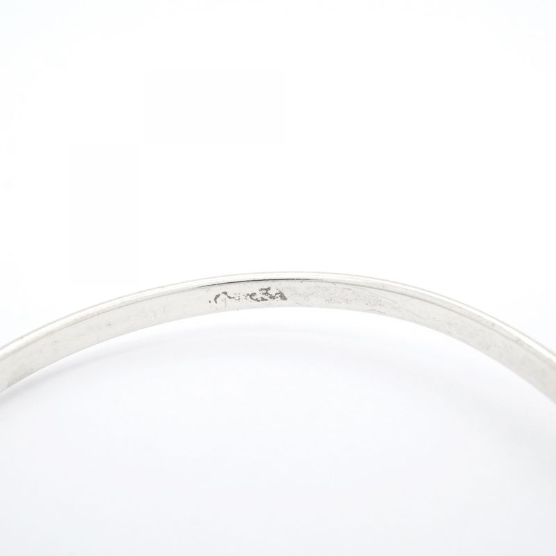 Tiffany & Co Bangle Hook And Eye 18K Yellow Gold Yellow Gold Silver 925 Women