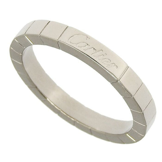 Cartier Ranier Ring 18K White Gold 750 White Gold #57 Equivalent To Size 17