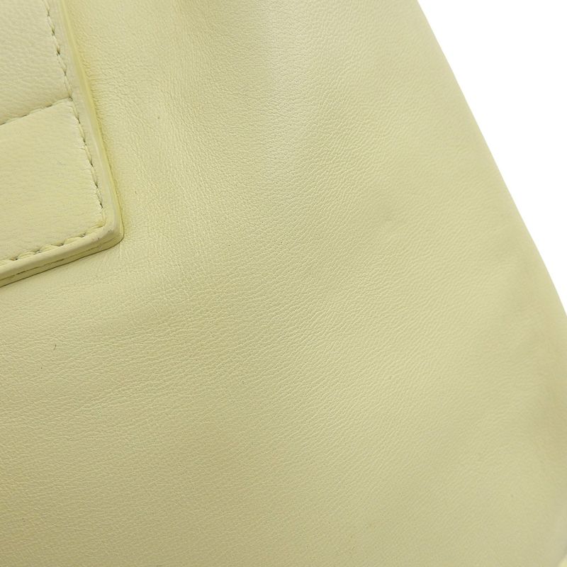 Bottega Venetaveneta 2020 DROP BAG Drop Leather Shoulder Bucket Handbag Cream