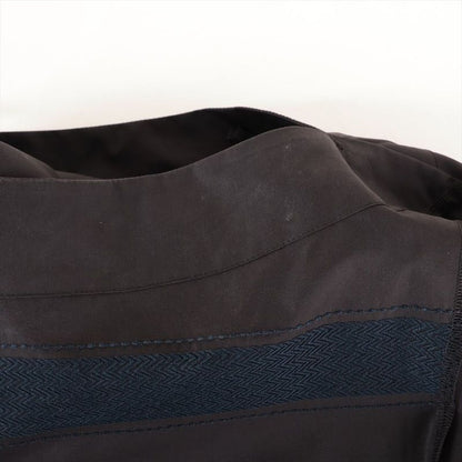 Hermes Cotton Logo Embroidery Shirt Women's 34 Black 2e3600d2 Made In France