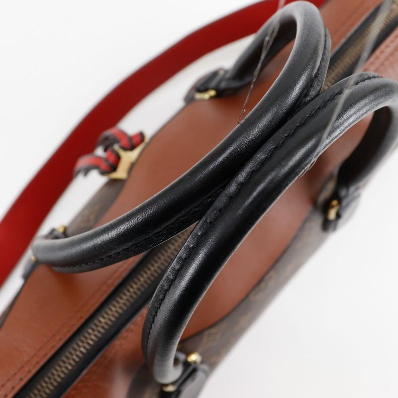 Louis Vuitton Tailley Tote 2WAY Shoulder M41456 Monogram Canvas Brown Fl1178