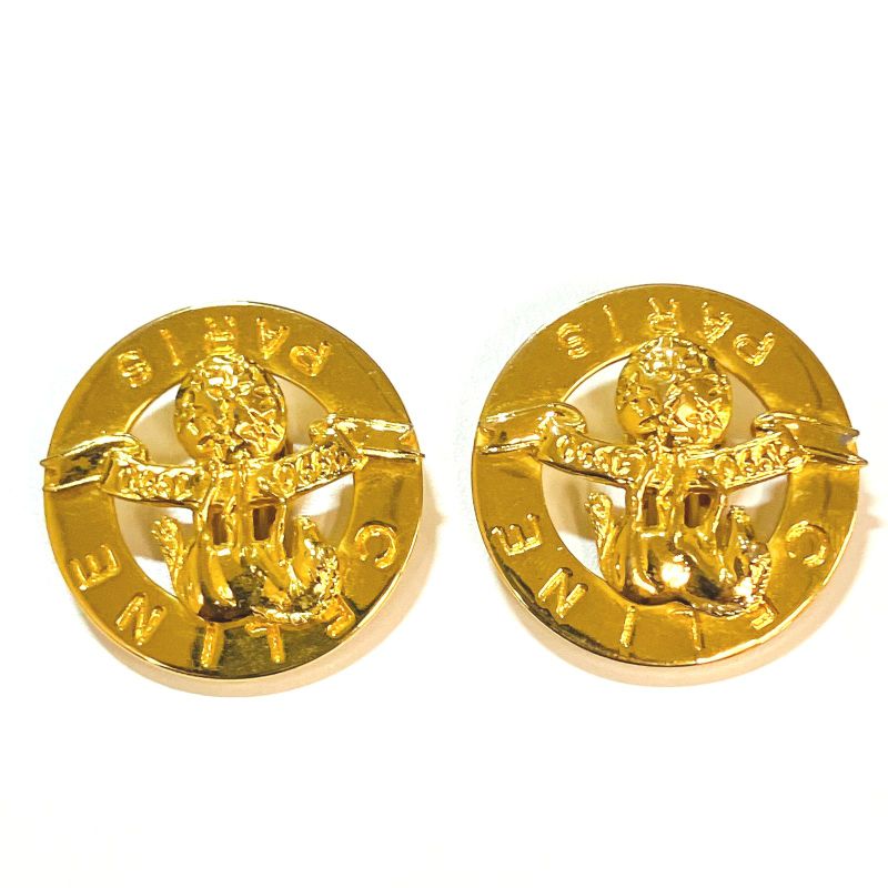 Celine Circle Horse Earrings: X2013
