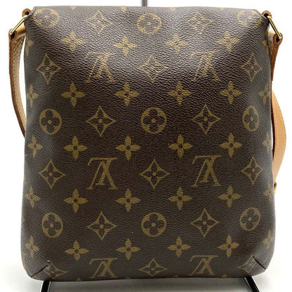 Louis Vuitton M51258 Musette Salsa Shoulder Bag Brown Monogram Canvas Women