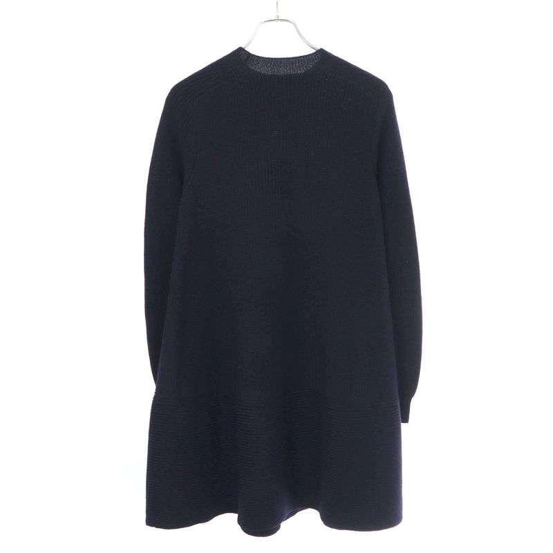 Christian Dior Wool Knit Dress 5a24619am531 Navy 40