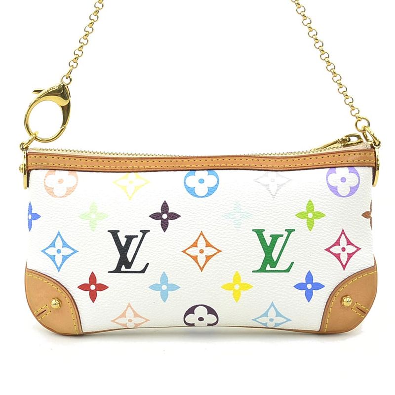 Louis Vuitton Handbag Monogram Multicolor Pochette Mira MM M60096