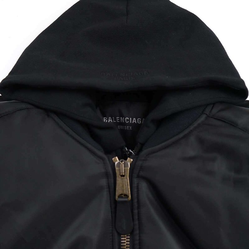 Balenciaga 23ss Paris All in Bomber Jacket All in Bomber Jacket 746456 Tno27