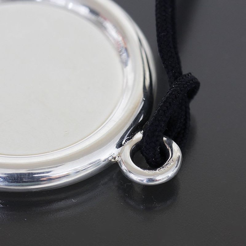 Hermes Serie Necklace AG 925 Silver Box E0842