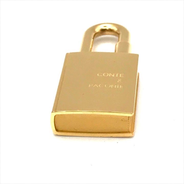 Hermes Cadena Book Motif Limited Gold Small Items 