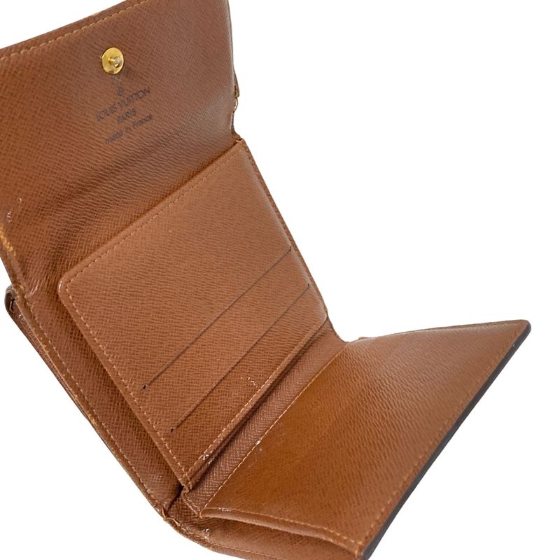 Louis Vuitton W Hook Wallet Monogram Porte Monnaie Vivier Carte Cles Di M61652