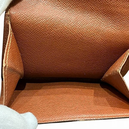 Louis Vuitton Monogram Porte Monet Bier Carte Cles Di M61652 W Hook Wallet