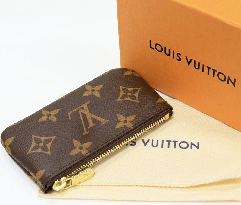 Louis Vuitton Coin Case Key Case Monogram Pochette Cles M62650