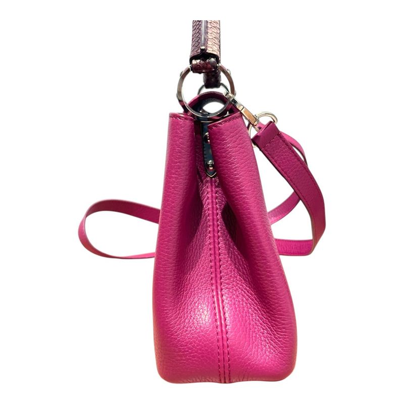 Louis Vuitton ⑤ Tr0116 Python Handle Capucines BB 2WAY Handbag Ladies Pink